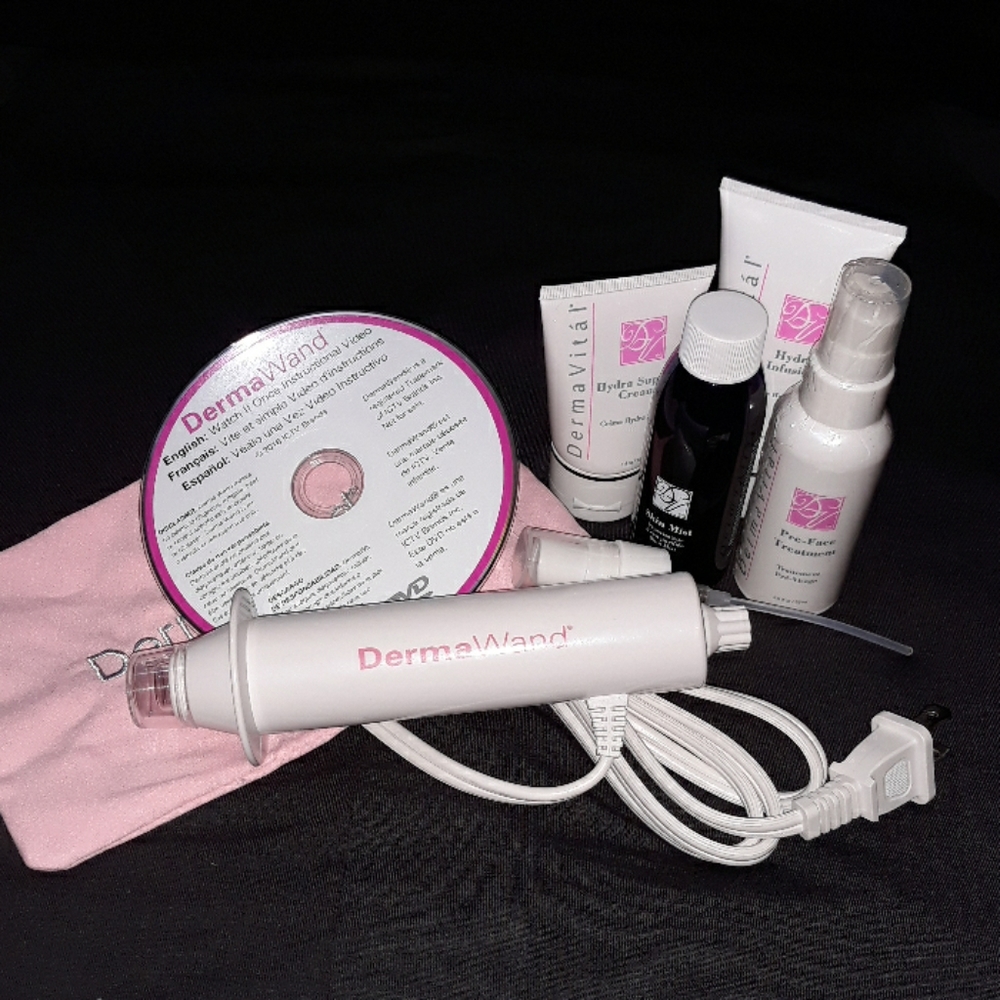 Dermawand facial cleansing and anti-aging kit